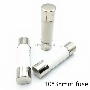 

10-20pcs 10*38mm Fast blow Ceramic Fuse 10x38mm Fuse 380V 500V 0.5A 1A 2A 3A 4A 5A 6A 8A 10A 16A 20A 25A 32A 40A RO15 RT18 RT14