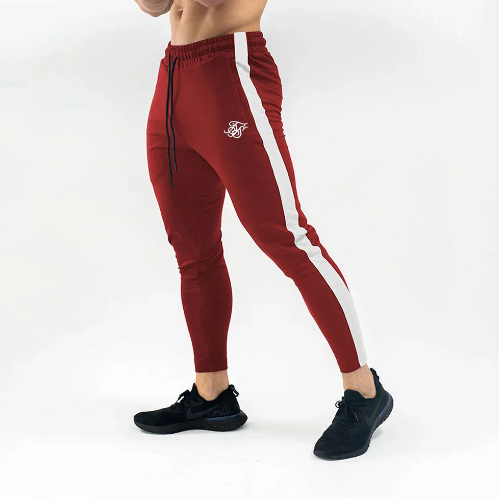 Sik Silk мужские брюки для фитнеса, обтягивающие брюки, Осенние эластичные штаны для бодибилдинга, тренировочные брюки, мужские спортивные штаны
