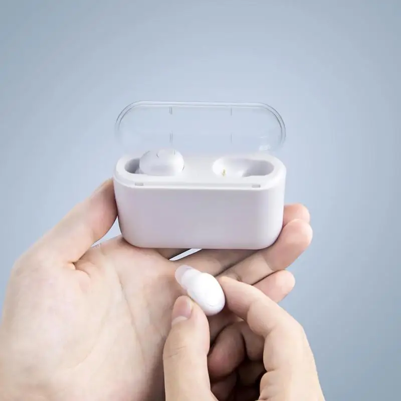Orunjo BL1 TWS Mini Bluetooth 5,0 беспроводные наушники стерео спортивные наушники гарнитура с микрофоном power Bank