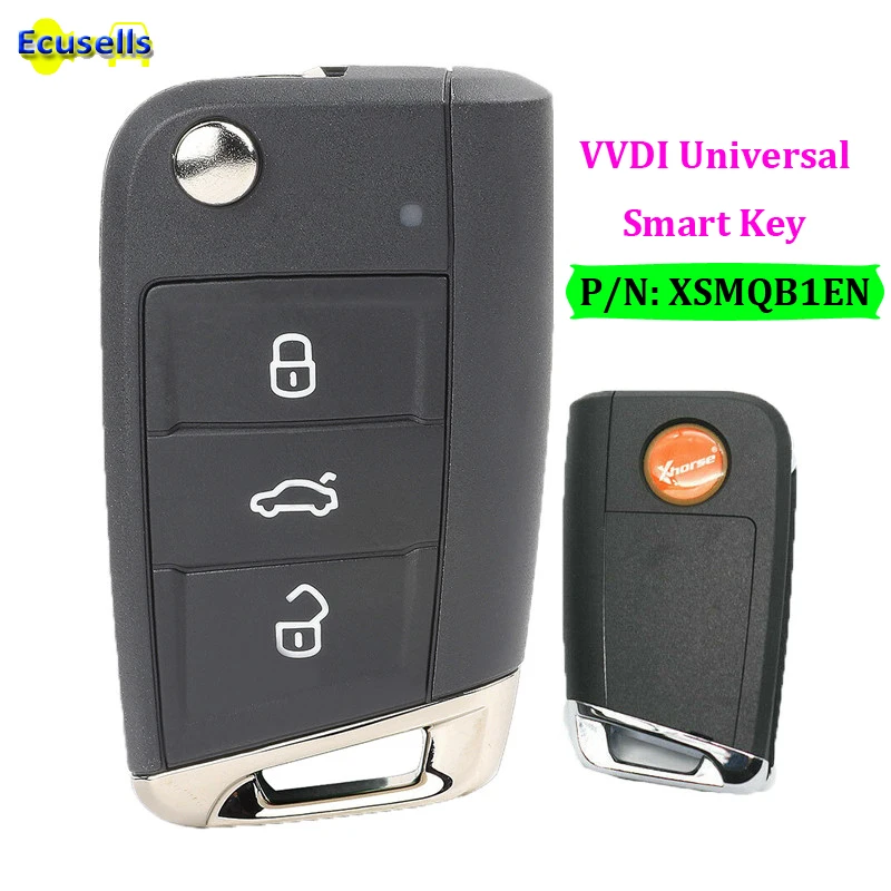 XHORSE VVDI2/VVDI универсальный дистанционный смарт-ключ с функцией приближения XSCS00EN английская версия - Количество кнопок: XSMQB1EN