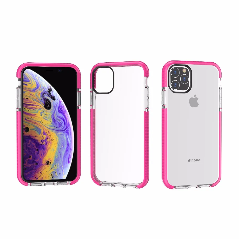 50 шт./партия, прозрачный ТПУ+ D30 чехол для iphone 6 7 8 X XS XR XS Max 6 7 8 plus 11 Pro Max задняя крышка чехол