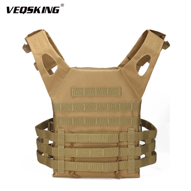 Уличный тактический жилет 800D MOLLE мужской для охоты скалолазания военных игр