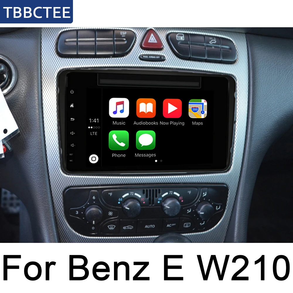 Для Mercedes Benz E W2101998~ 2002 NTG автомобильное мультимедиа андроид система автомобильный dvd-плеер gps навигационный экран Радио стерео