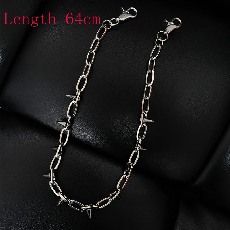 Fashion Punk Hip-hop Trendy Belt Waist Chain Multilayer Male