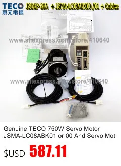 EL5-P0200 Leadshine 400 W L5-400Z AC привод с серводвигателем и 200 Вт Leadshine AC Серводвигатель ACM6002L2H-B0-D-SS с кабелями Connecor