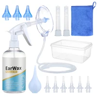 Ear Cleaner Bottle with Sprayer Water Irrigation 500ml Wash Syringe Squeeze Bulb Safety Ear Wax Removal Tool for Kids Adults 1