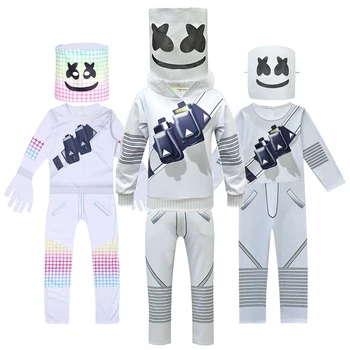 

Children Sets with Mask Cosplay Costumes Halloween costume for kids Childlike Fantasy Baby Boy Clothes Summer Kids Costume Party