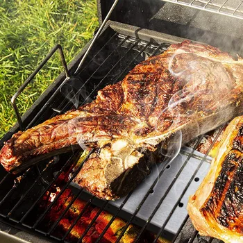 

Large Capacity BBQ Stainless Steel Charcoal Box Household Kitchen Outdoor Barbecue Accessory Tool Durable Convenient