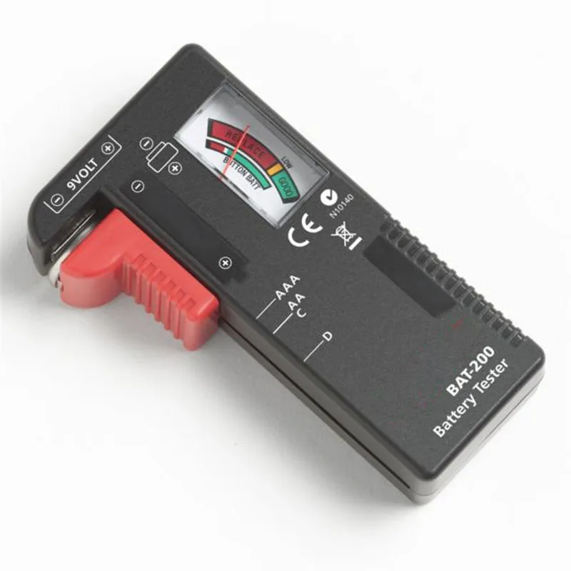 Indicator Battery Cell Tester AA AAA CD 9V Volt Button Checker Battery capacity tester #5d02 (1)