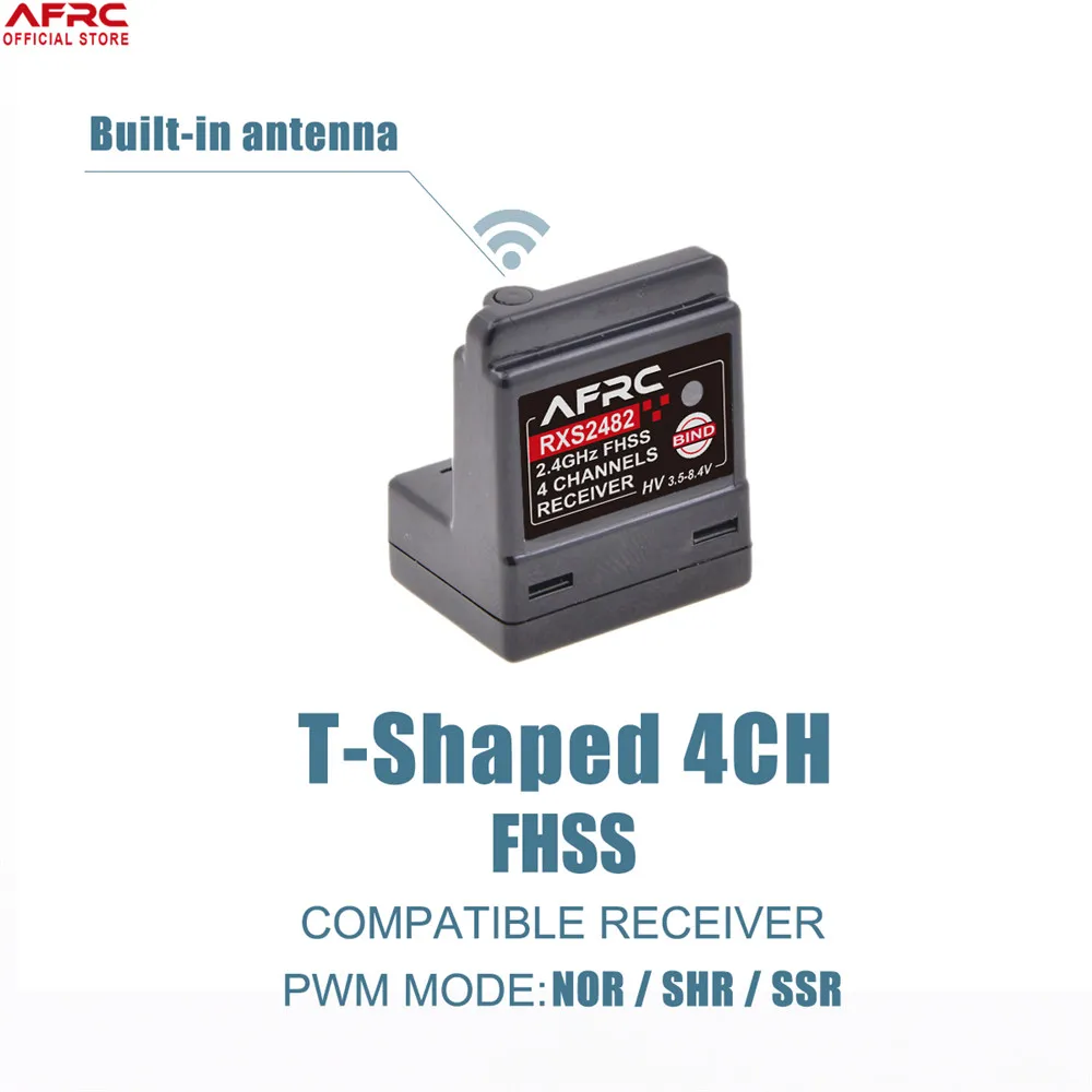 РСВС RXS2482 Совместимость Sanwa FH3/ FH4T MT S M12S 4 канала поверхности приемник специально