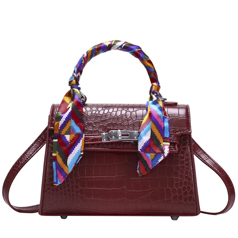 

Luxury Handbag Vintage Fashion Tote Bag 2019 New High Quality PU Women's Designer Handbag Lock Shoulder Messenger Bags B252