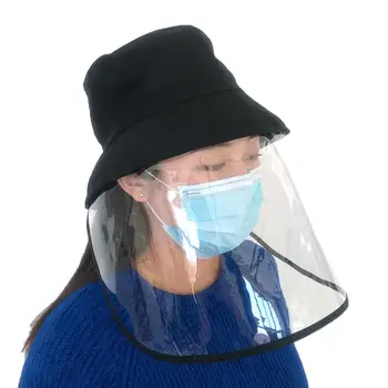 

Unisex Detachable Anti-Droplet Full Face Cover Protective Mask Fisherman Hat Cap