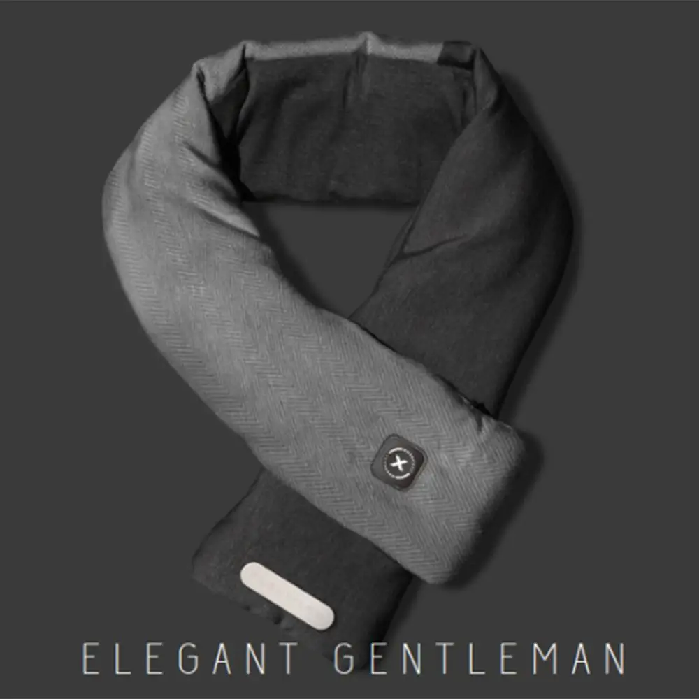 Athens gentlemen Горячий теплый шейный артефакт для шеи Мужской и женский Электрический плечевой шарф ретро - Цвет: Athens gentlemen