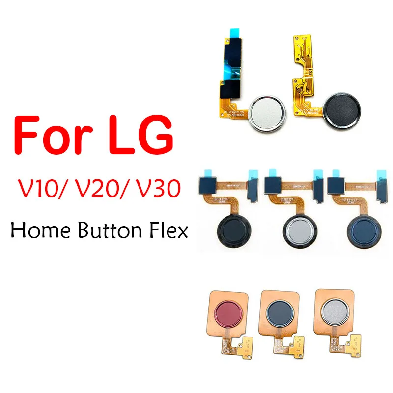 Новый совместимый с LG V20 V30 V40 сканер отпечатков пальцев сенсорный датчик ID Кнопка
