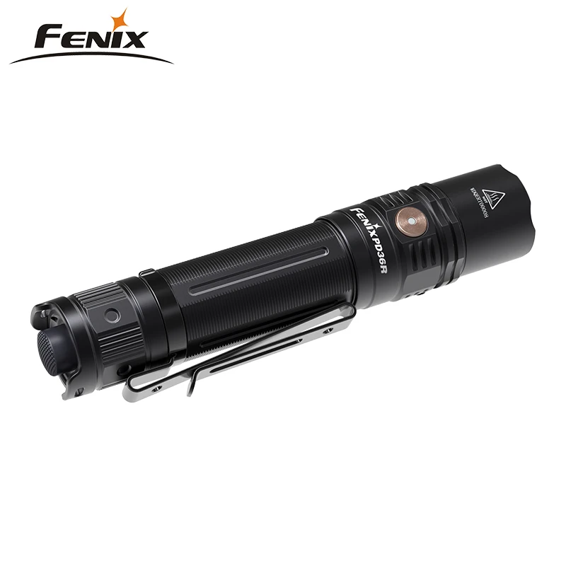 Fenix PD36R 1600 люмен тактический фонарь ультра-компактный ДАЛЬНОБОЙНЫЙ фонарь с 5000mah литий-ионный аккумулятор
