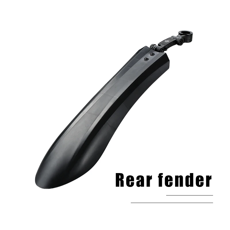 Rear fender CYCLEZONE 4,0 широкий Fat велосипед крыло 2 шт снегоход велосипед крылья 26-29 дюймов велосипед передний задний брызговик расширение для Fatbike крылья - Цвет: Rear fender