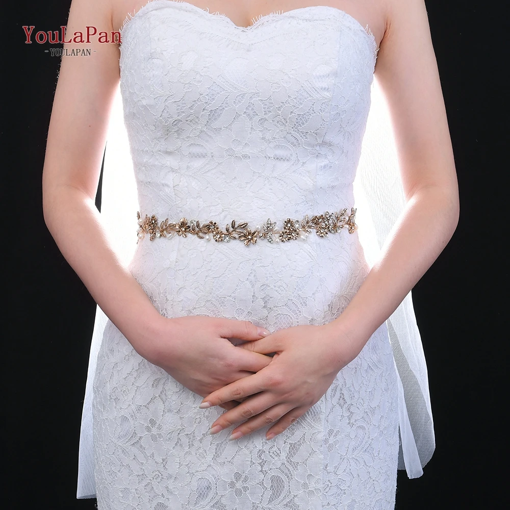 YouLaPan SH355 Wedding Belt Crystal 