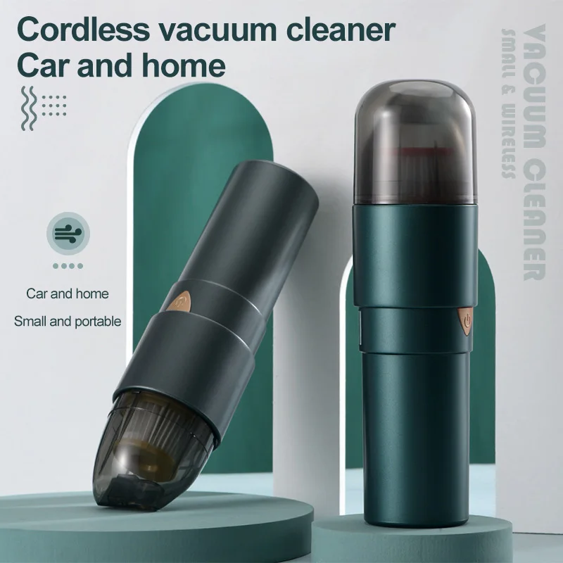 

3000Pa Wireless Car Vacuum Cleaner USB Charging Portable Mini Handheld Vacuum Cleaner High Power Strong Suction for Home Office