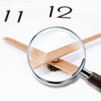 

12 Inch Round Wood Wall Clock With Hook Quartz Mute No Batteries Bedroom Birthday Party Favors Decorations
