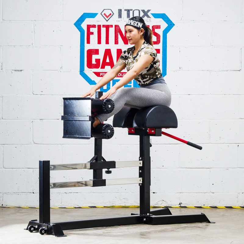 Multifunctional Waist Back and Abdominal Muscle Training, Commercial Roman Chair, Goat Stretching, Hips Waist Strength, Workout