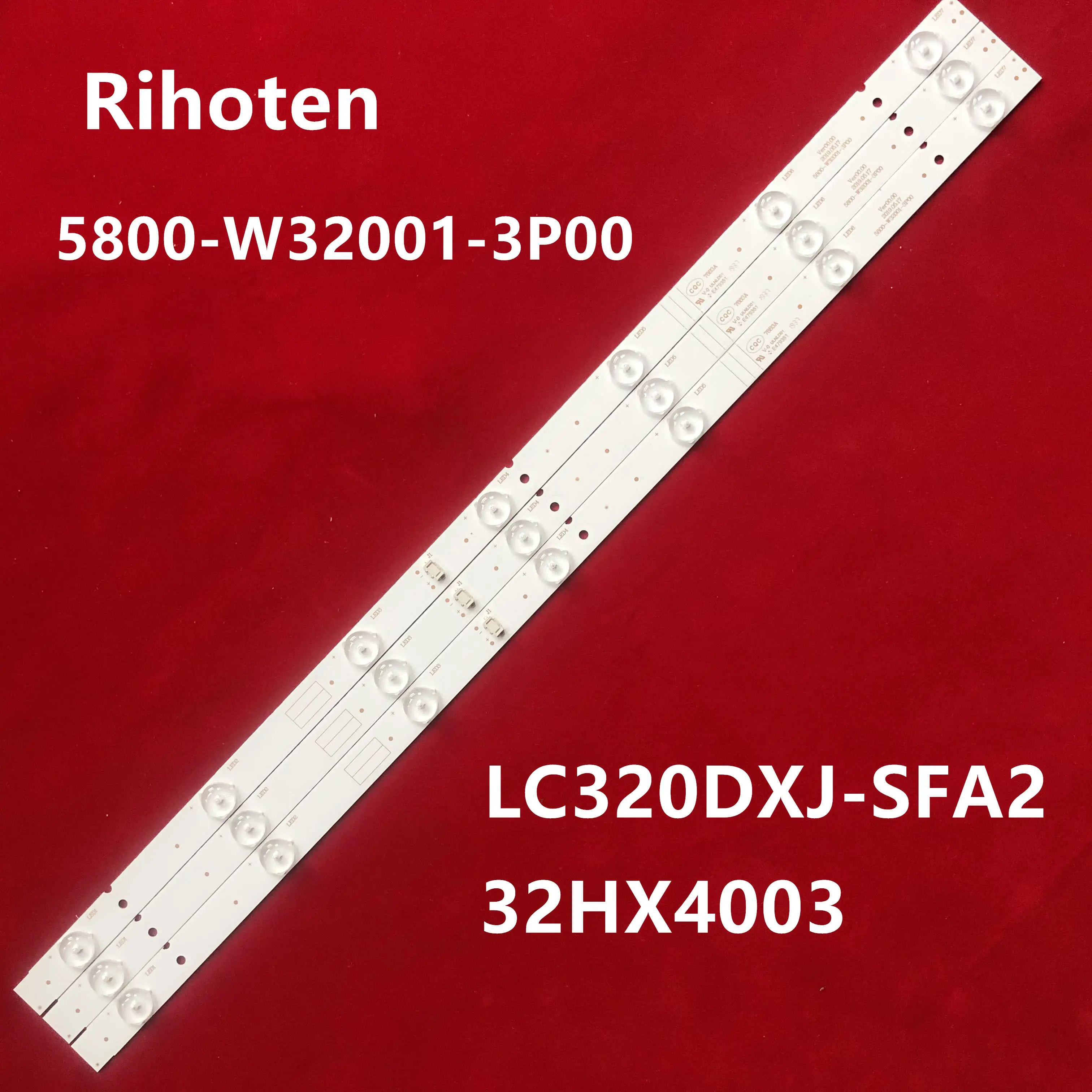 Новинка 3 шт./комплект светодиодный фонарь с подсветкой 5800-W32001-3P00 05-20024A-04A для 32HX4003