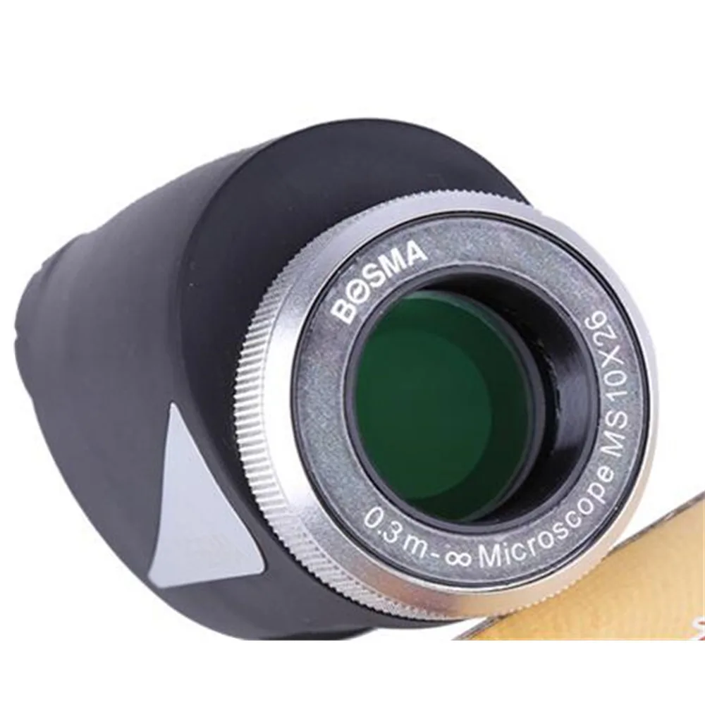 Bosma 10X26 карманный Монокуляр для макросъемки HD мощный червь зеркальная живопись благодарности в музее