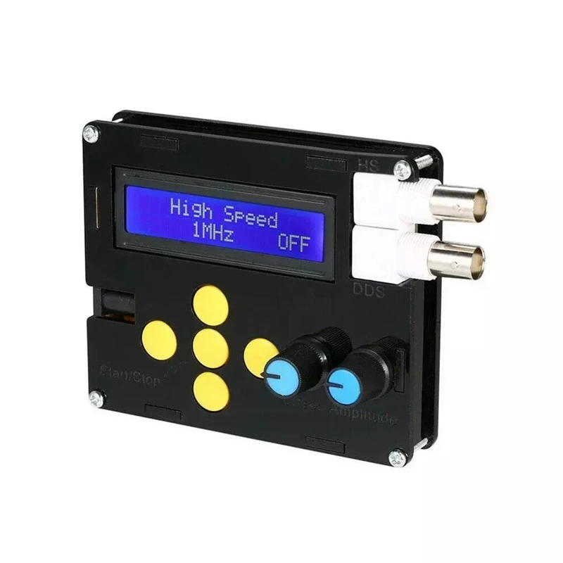 DDS LCD Signal Generator Display Line Frequency Sawtooth Wave Test Low Clip N7V6 EU Plug | Инструменты