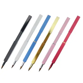 

Portable Automatic Retractable Lip Brush Makeup Brush Lip Cosmetic Makeup Tool Top Quality Brrush Tool Freeshipping 30p1228