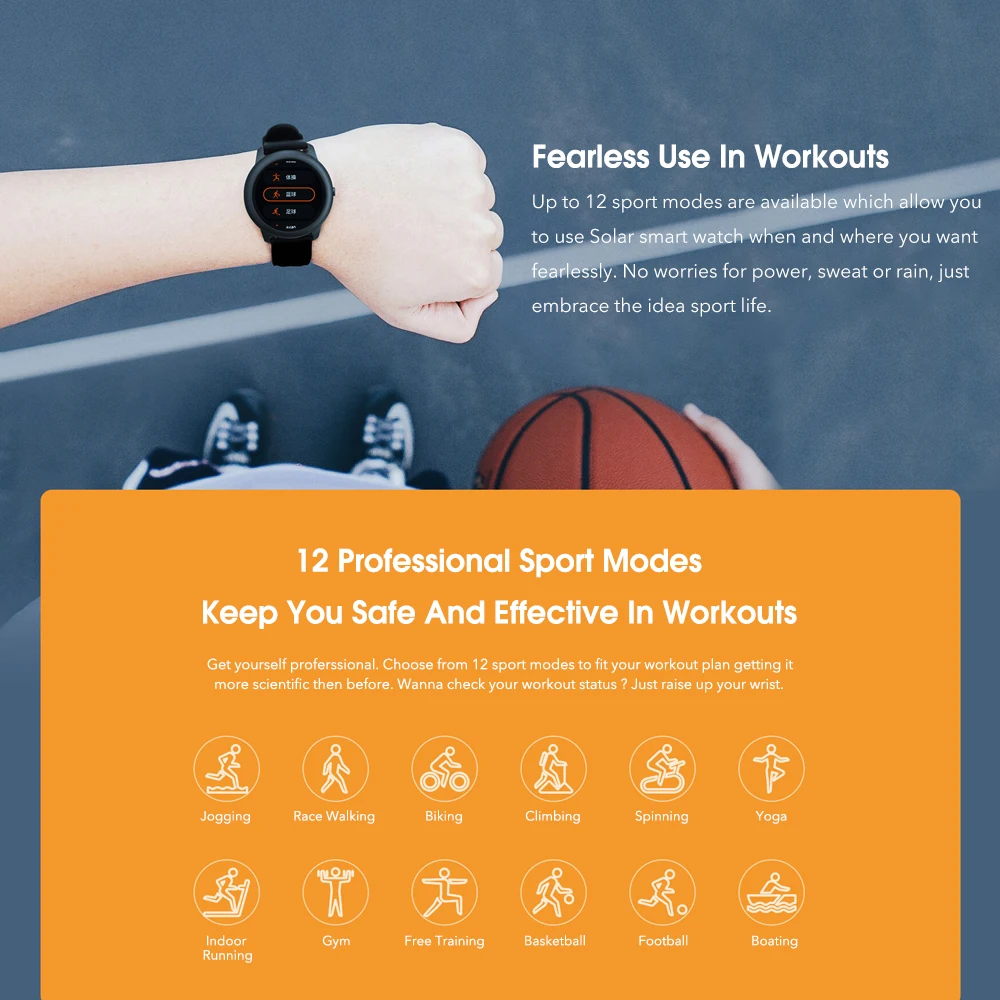 Haylou Solar Smart Watch IP68 Waterproof Smartwatch Women Men Watches For Android iOS Fitness Tracker Haylou LS05 From Xiaomi