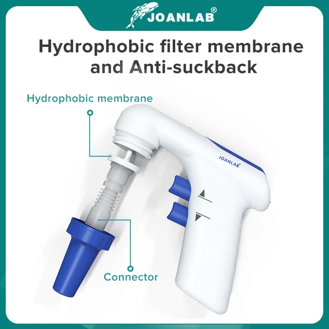 JOANLAB Electric Pipette Controller Large Volume Automatic Pipette
