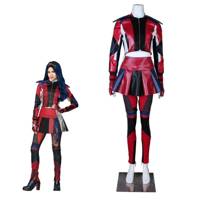 

Descendants 3 Evie Cosplay Costume Halloween Carnival Costume