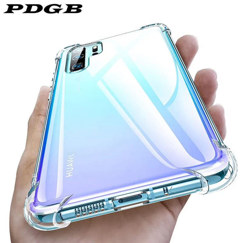 Чехол-накладка для Huawei Mate 20 Pro P30 P20 lite y6 2019 Y5 Y7 Y9 2018 20X прозрачный из ТПУ | Мобильные