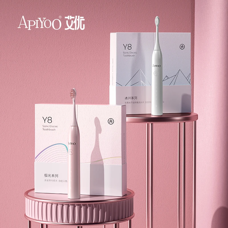 Apiyoo Y8 Starry Sky Series Rechargeable Electric Toothbrush Automatic Sonic Brush 5 Mode Adult Timer IPX7 Waterproof Ultrasonic Apiyoo Y8 Starry Sky Series Rechargeable Electric Toothbrush Automatic Sonic Brush 5 Mode Adult Timer IPX7 Waterproof Ultrasonic