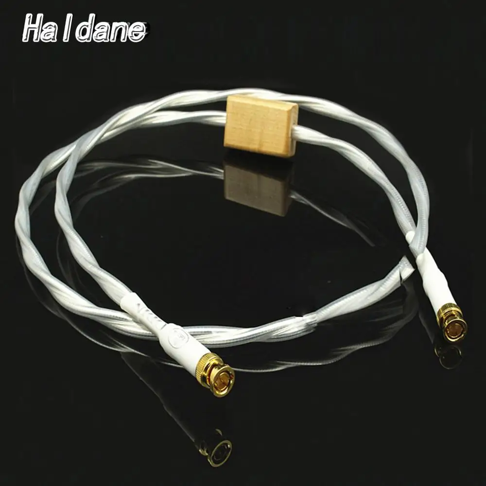Haldane шт HiFi Nordost Odin 75Ohm коаксиальный цифровой кабель AES EBU соединительный кабель с позолоченным штекером BNC