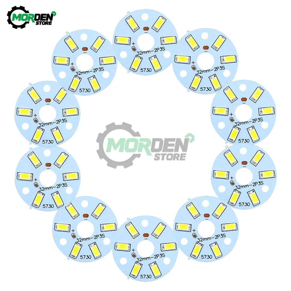 10PCS 3W 5730 LED Emitting Diode SMD Highlight Lamp Panel LED Board Light White
