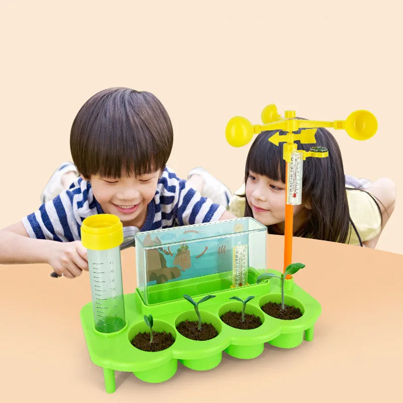 Plant Cultivation Test Tube Toy Children Science Experiment Flower