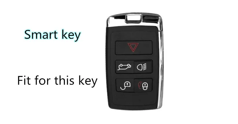 Чехол для ключей для автомобиля, кожаный чехол для ключей для Land Rover Range Rover Sport Evoque Velar Discovery 5 аксессуары для автомобильных ключей