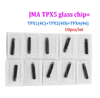 

5PCS/10PCS Transponder Chip cloner TPX5 3 In 1 (Include TPX1 TPX2 TPX4) for JMA TPX5 GLASS CHIP