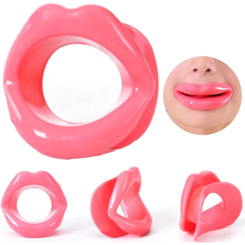 

Silicone Rubber Face Mouth Massage Roller Slimmer Exercise Muscle Mouth Anti Wrinkle Lip Trainer Face Care Exerciser Mouthpiece