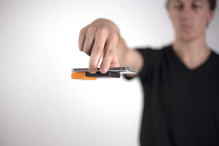 Кирпич 3000mAh QI Беспроводное зарядное устройство power Bank Тонкий внешний аккумулятор Pickaback зарядное устройство для iPhone 8 XR XS 11 samsung S9