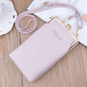 

2020 Women Wallet Brand Cell Phone Wallet Big Card Holders Wallet Handbag Purse Clutch Messenger Shoulder Straps Bag Crossbody