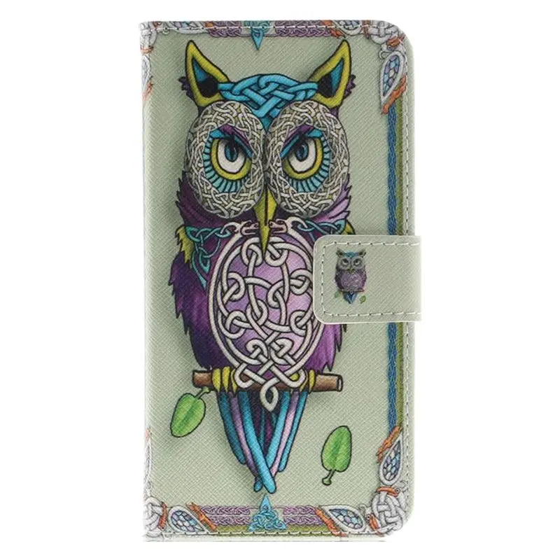 Owl Милый флип-чехол для телефона sony Xperia L2 L1 E6 C6 XA1 XA2 Ultra XZ XZ2 Premium XZ1 Comapct Z3 Чехол-кошелек с подставкой P26F - Цвет: Owl
