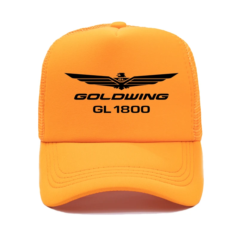 color10 Новая Кепка водителя грузовика s Goldwing GL1800 с принтом "мотоцикл" для взрослых, крутая бейсбольная кепка с сеткой, Кепка водителя грузовика s, Кепка от солнца для мужчин и женщин, регулируемая - Цвет: color10