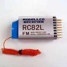 RC82L 35 МГц/40 МГц/72 МГц синтезированный приемник Dual conver, Futaba, Hitec, JR