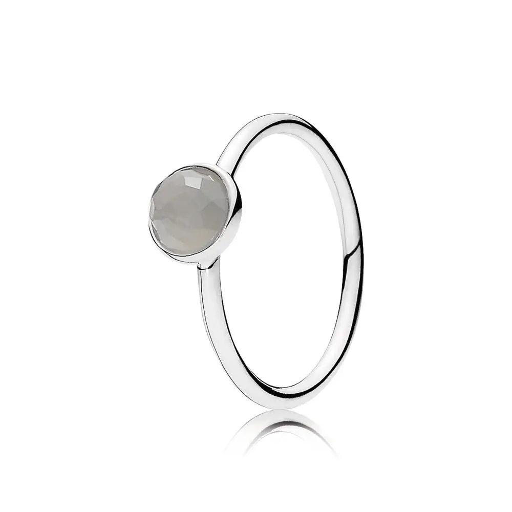 Pan's December Birthday Stone Simple and Versatile Ring To Give Girlfriends Girlfriends Special Holiday Gifts 