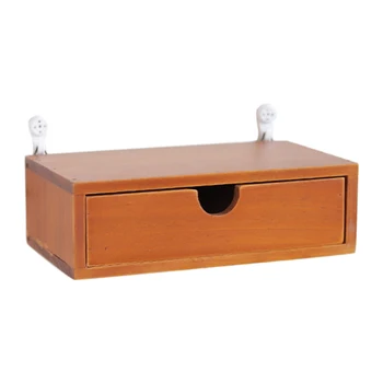 

Kitchen Waterproof Vintage Living Room Storage Drawer Decorative Wall Hanging Home Multipurpose Wooden Cabinet Bedroom Practical