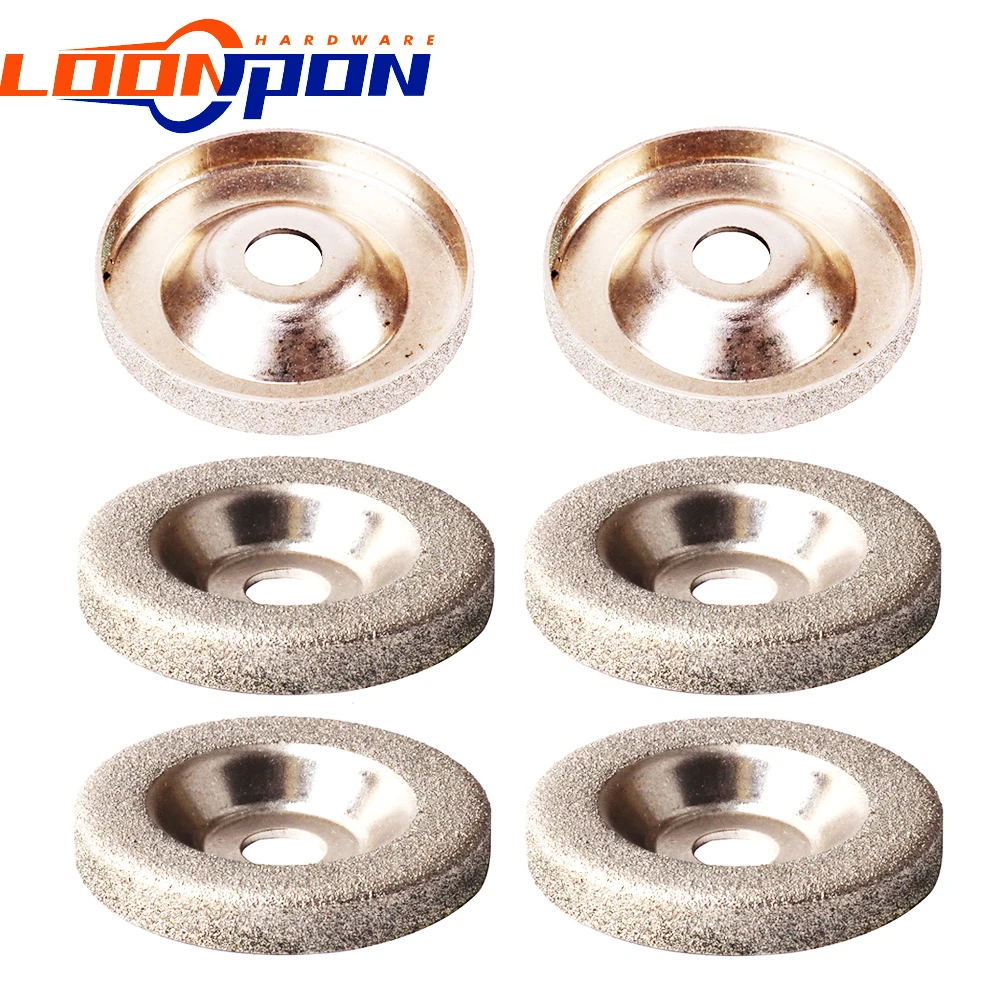 Grinding Wheel Abrasive Wheel Grinding Disc 50mm Diamond Grinding Wheel Circle Disc Grinder Stone Cutting Rotary Tool for quick removal trimming