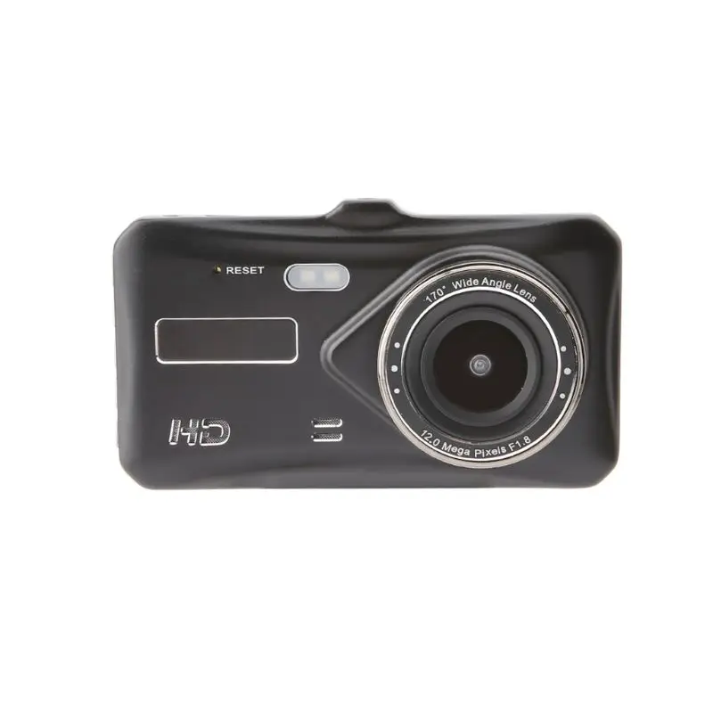 Двойной объектив автомобиль DVR камера Full HD 1080P " сенсорный ips с g-датчиком Dash Cam H4GC