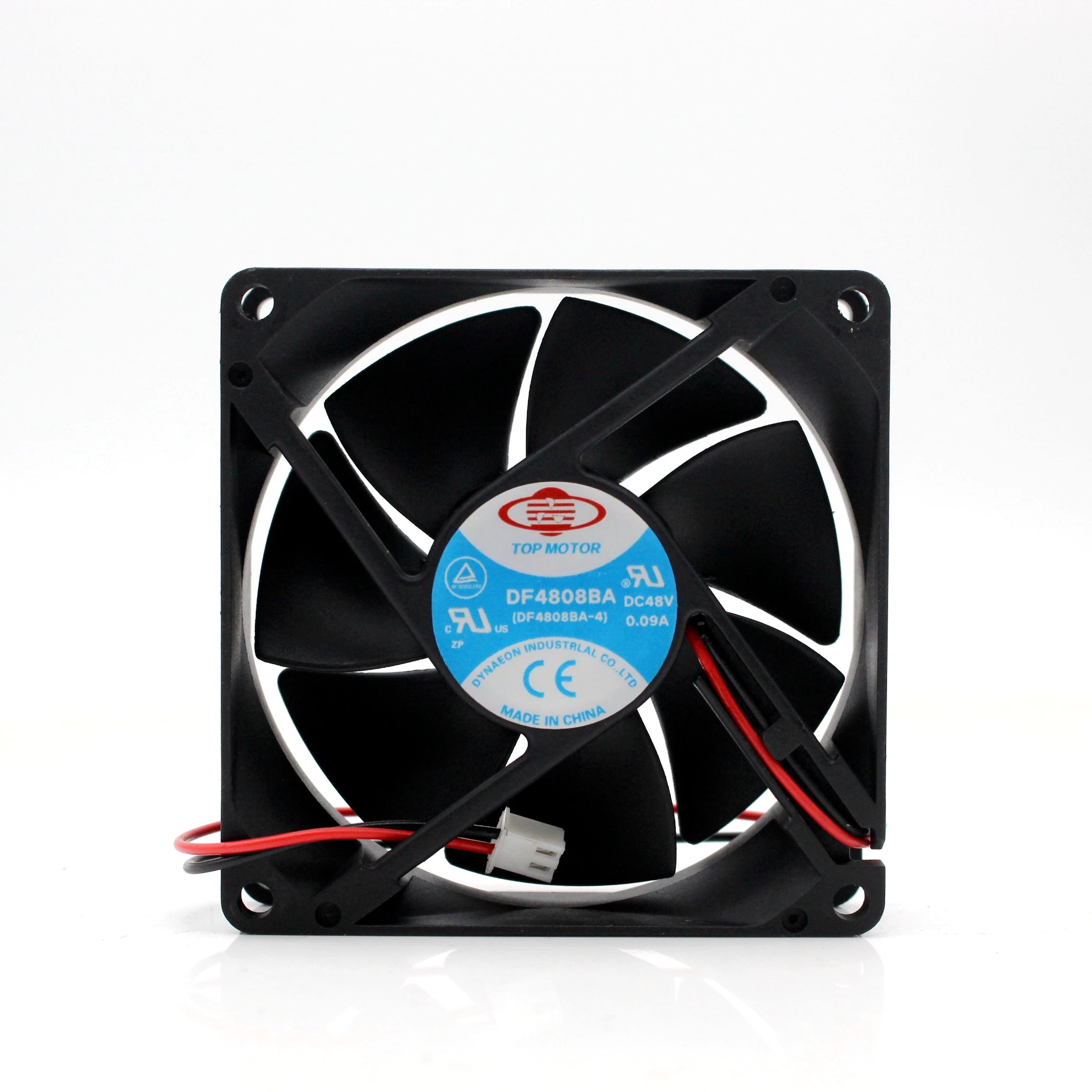 

Верхний двигатель, семейный Вентилятор охлаждения сервера, постоянный ток 48 В, 0,09a, 80x80x25 мм, 2-проводной