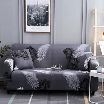 

VIP-link 1/2/3/4seats Elastic Spandex Sofa Seat Cover Protector Washable Furniture Slipcover Tight Wrap All-inclusive Covers